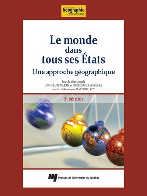 cover image of Le monde dans tous ses États, 3e édition